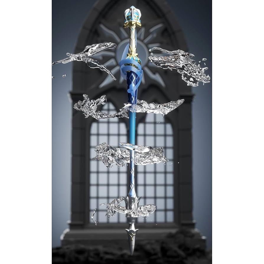 フリーナ コスプレ 武器 静水流転の輝き Amazon.co.jp: 【Azuiblc】原神 片手剣 静水流転の輝き フリーナ